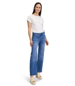 Cartoon Stretchjeans blue Discount