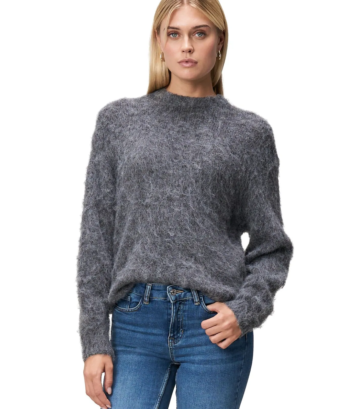 Zero Strickpullover gray New
