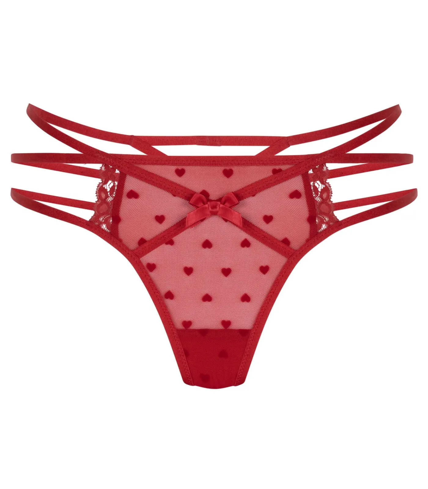 Hunkemöller String Melda red Best