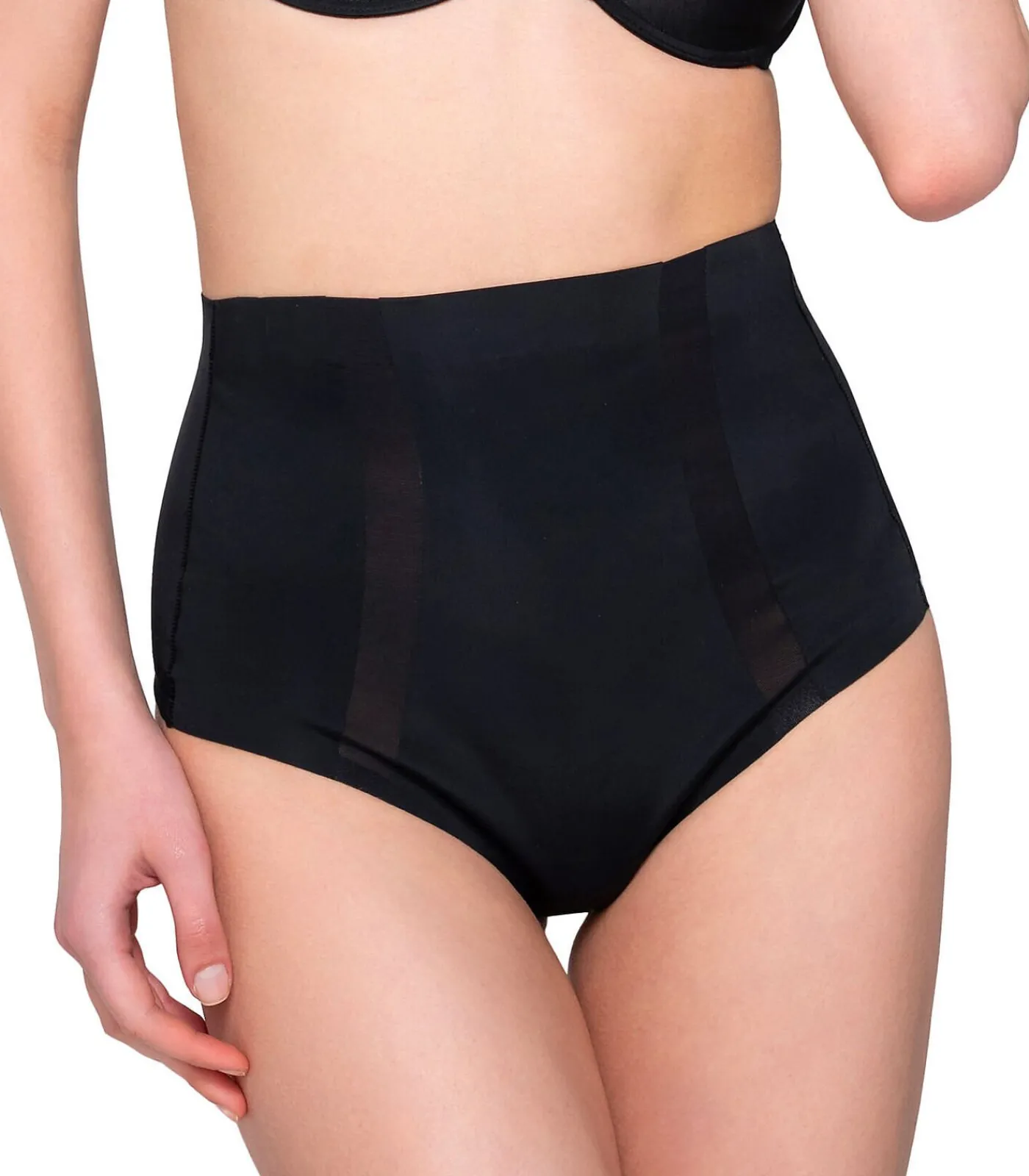 LUNA String met hoge taille SCULPT black Clearance
