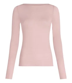 Hunkemöller super soft Boothals shirt met Cashmere pink Hot