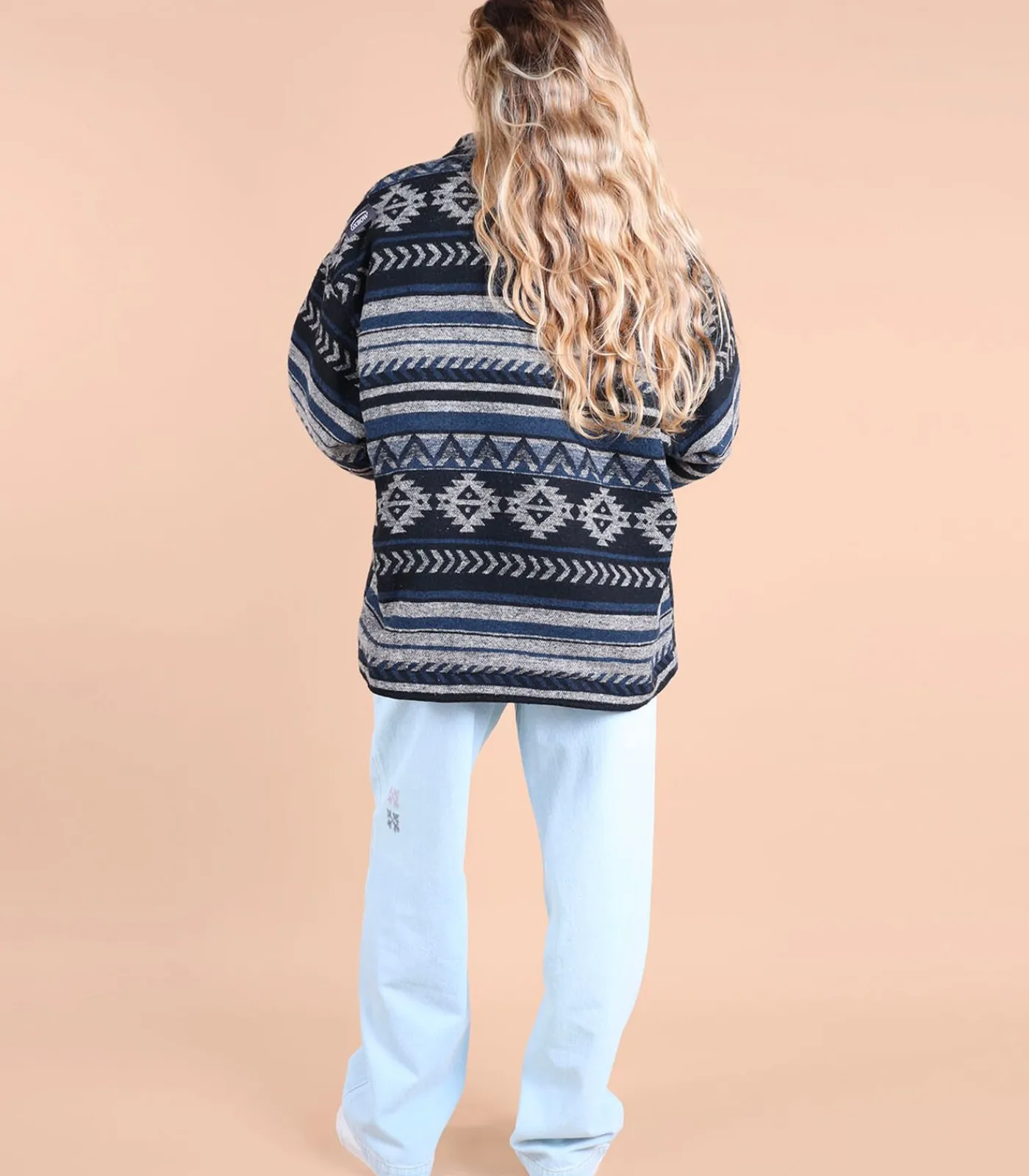 Oxbow Surchemise réversible vintage REVO darkGrey Online