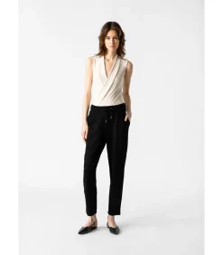 Les Lunes Sweatbroek “Amyy” black Outlet