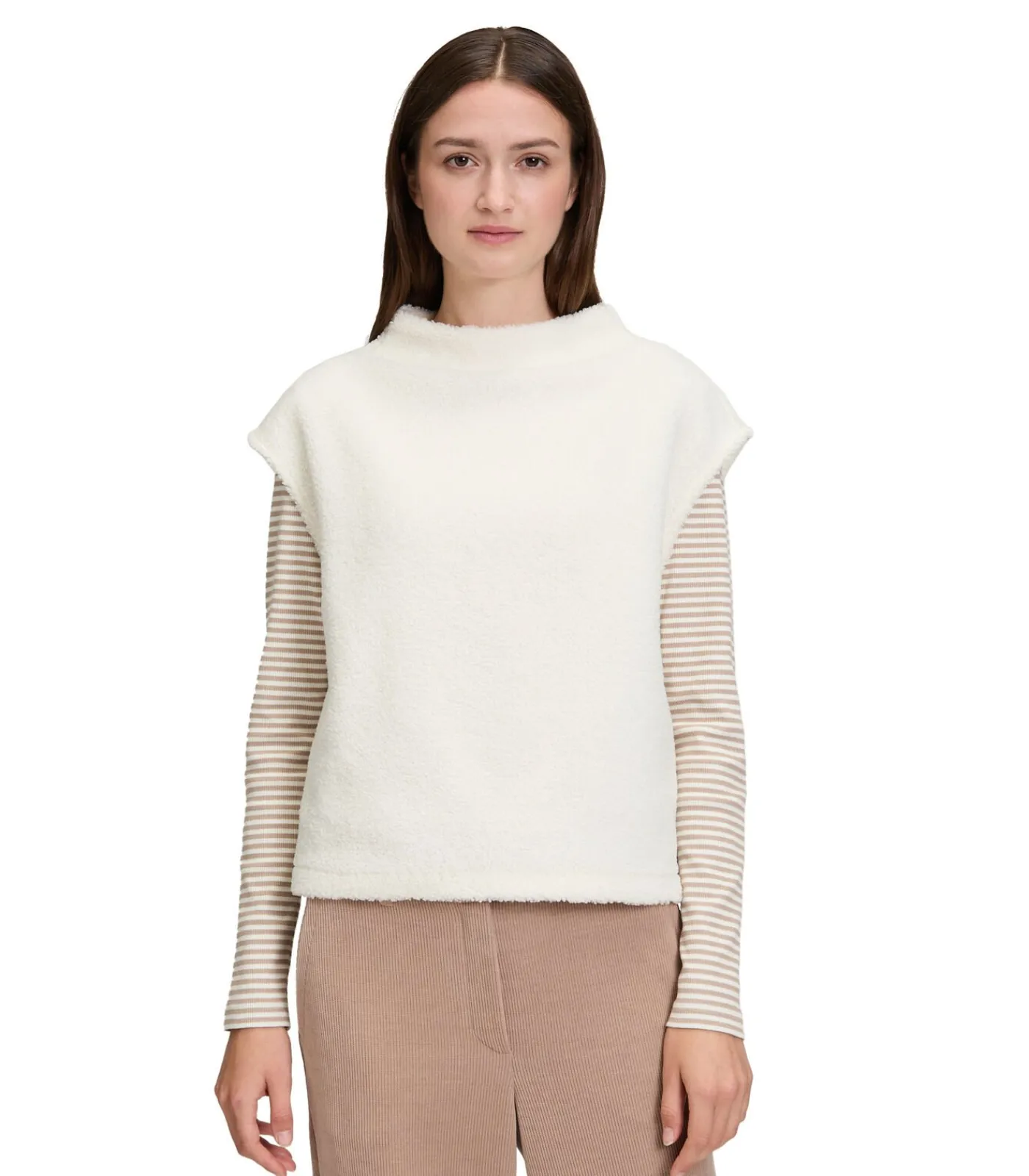 Betty & Co Sweatshirt white Outlet