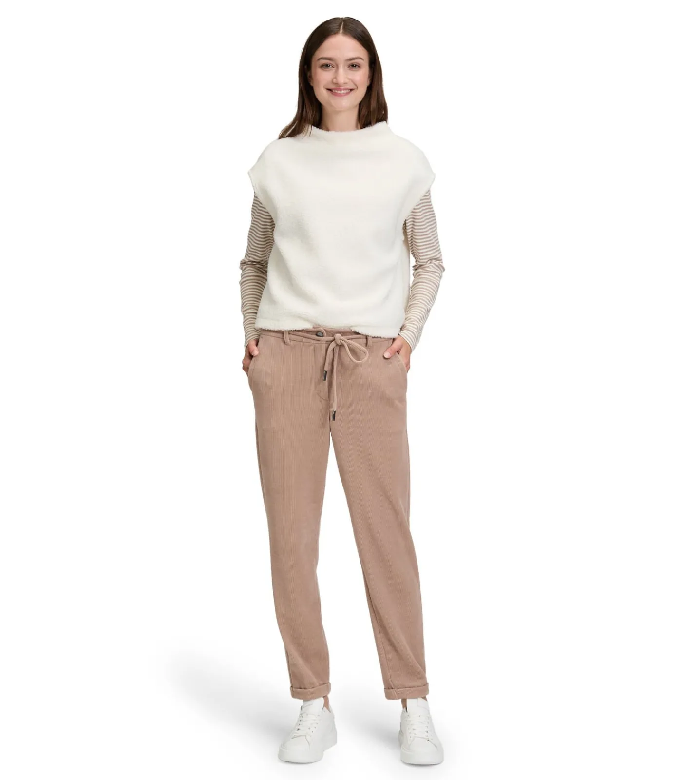 Betty & Co Sweatshirt white Outlet