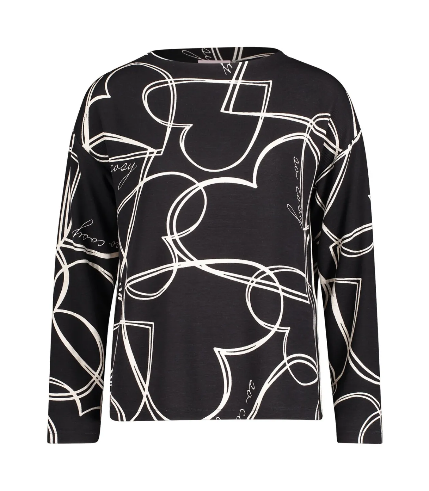 Betty Barclay Sweatshirt black/white Outlet