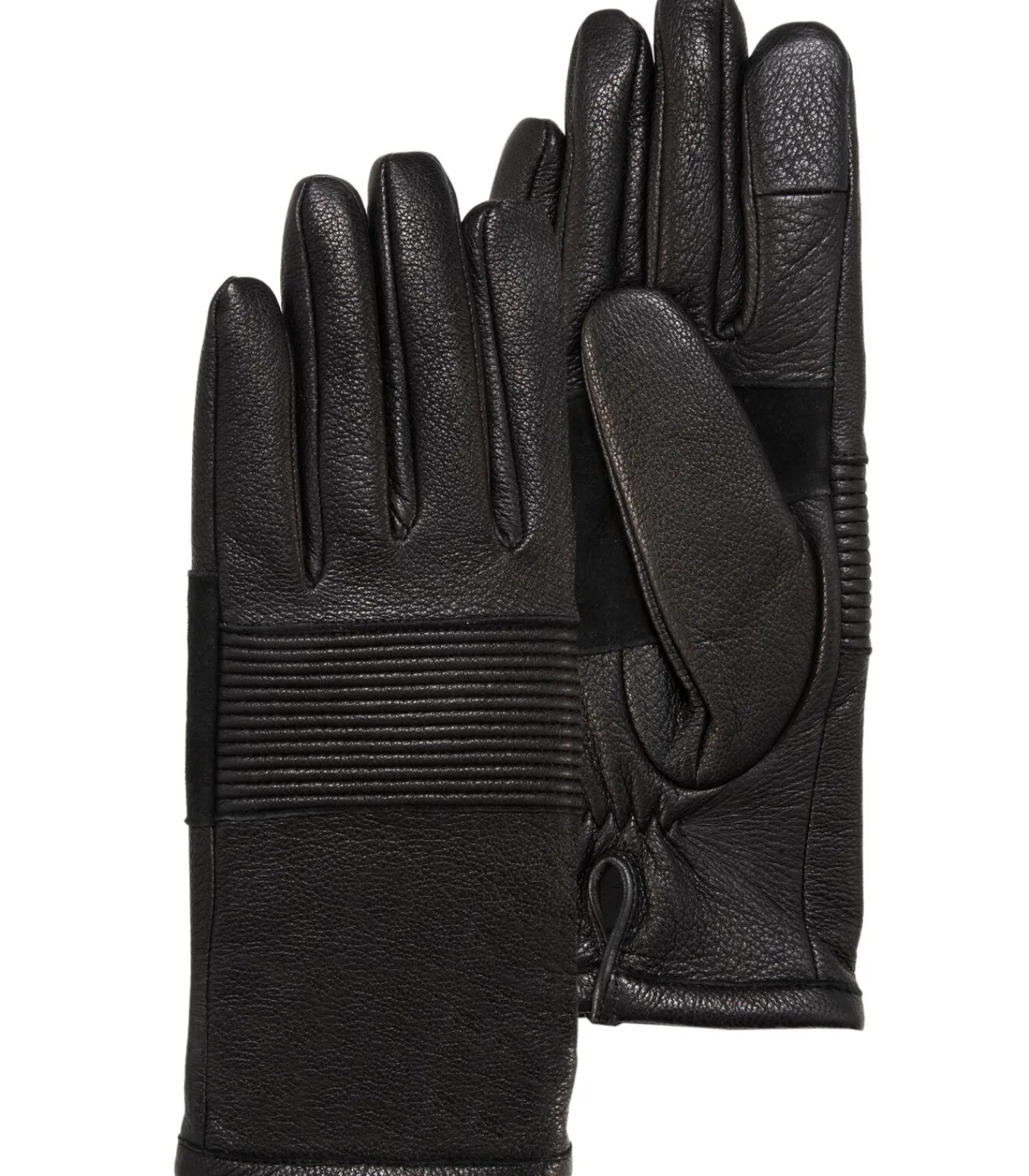 ISOTONER Tactiele leren fietshandschoenen voor dames Zwart black Sale