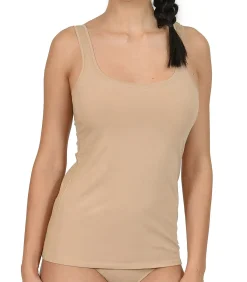 LISCA Tanktop Happy Day beige Hot