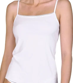 LISCA Tanktop met dunne bandjes Emma white Hot