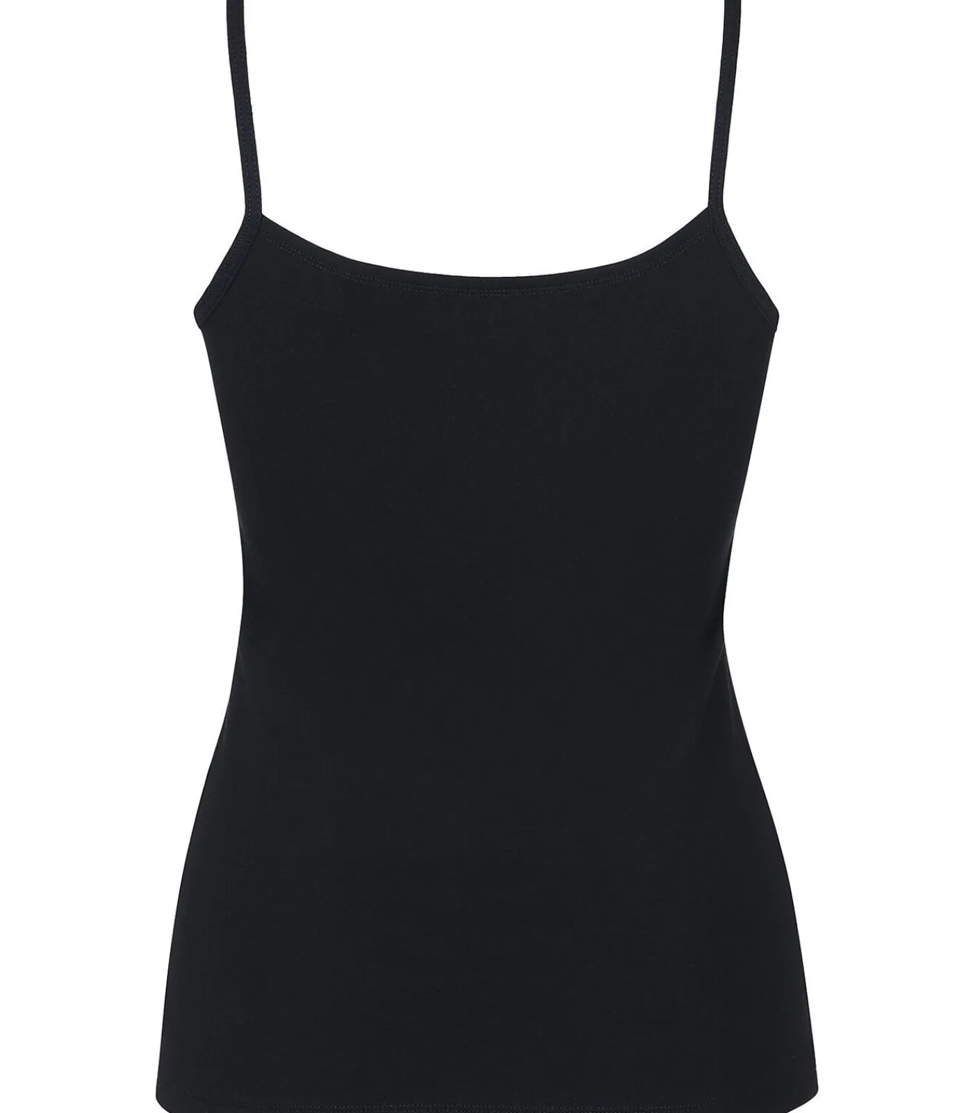 LISCA Tanktop met dunne bandjes Kaia black New