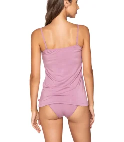LUNA Tanktop met dunne bandjes MICRO TOUCH COMFORT pink Outlet