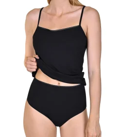 LISCA Tanktop met dunne bandjes Emma black Outlet