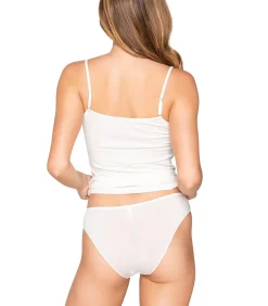 LUNA Tanktop met dunne bandjes MICRO TOUCH COMFORT white New