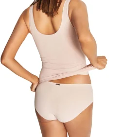 SELMARK Tanktop zonder beugels met uitneembare rompers One pink