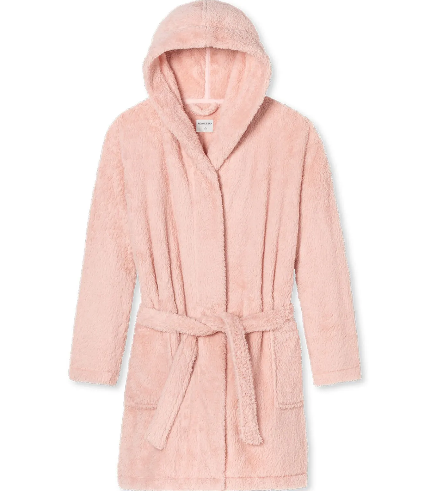SCHIESSER Teddy Fleece - badjas pink Outlet