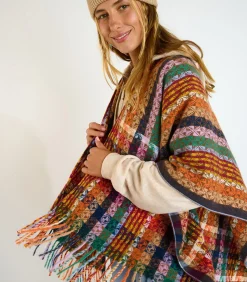 Banana Moon THURZA BIGBEAR Multicolour Poncho multicolor Outlet