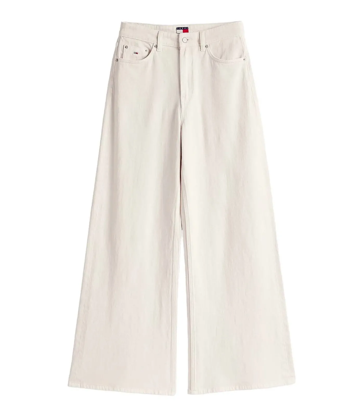 Tommy Jeans Tjw Ecru Wide Leg white Sale
