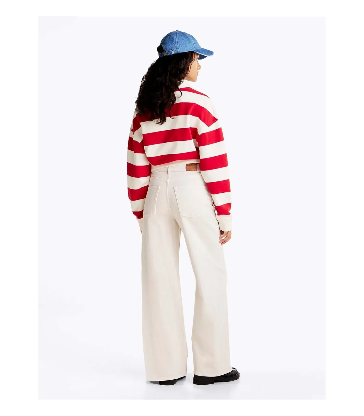Tommy Jeans Tjw Ecru Wide Leg white Sale