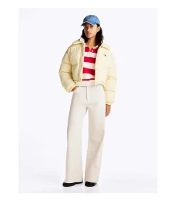 Tommy Jeans Tjw Ecru Wide Leg white Sale