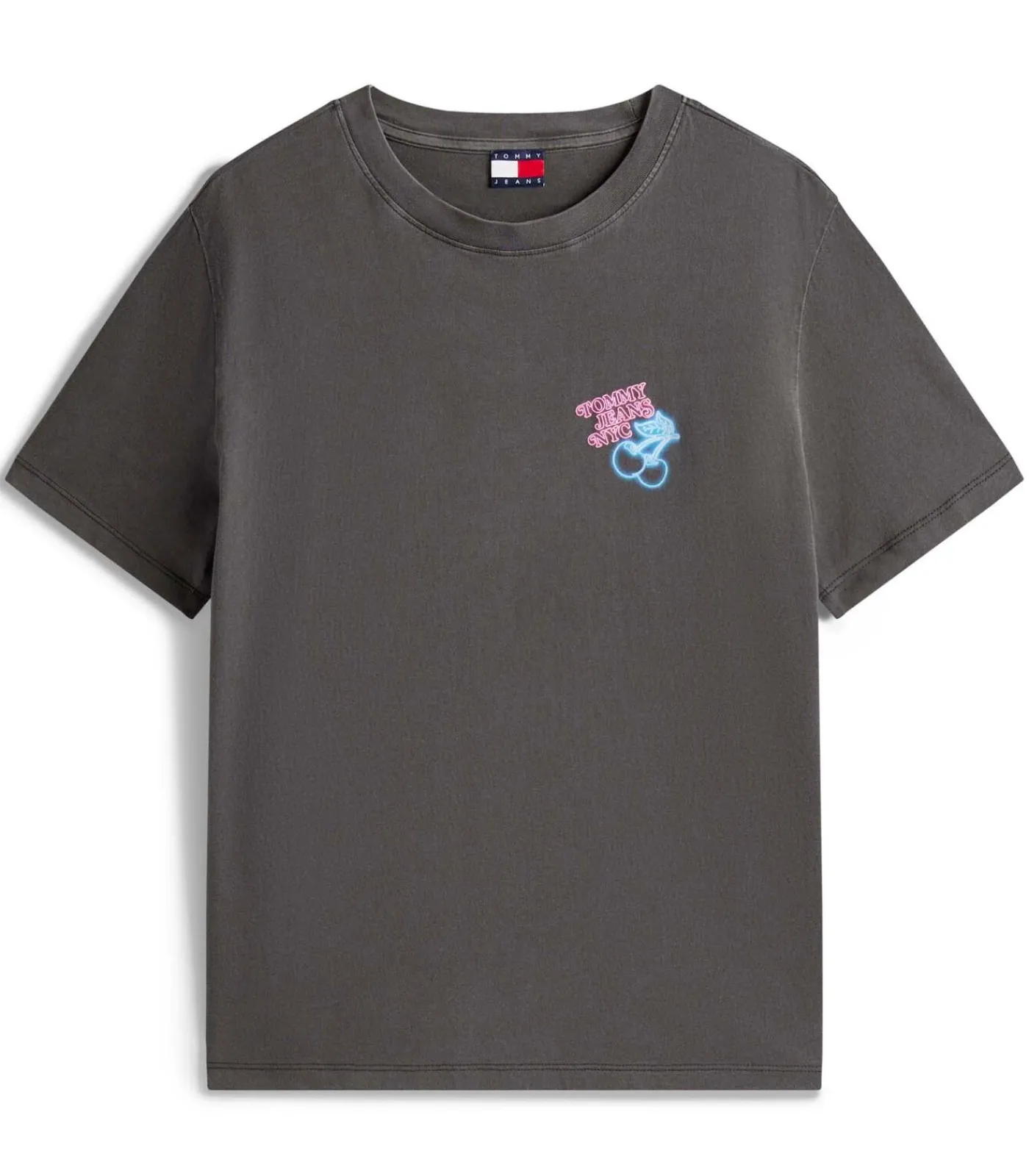 Tommy Jeans Tjw Rlx Neon Ss Tee black Clearance