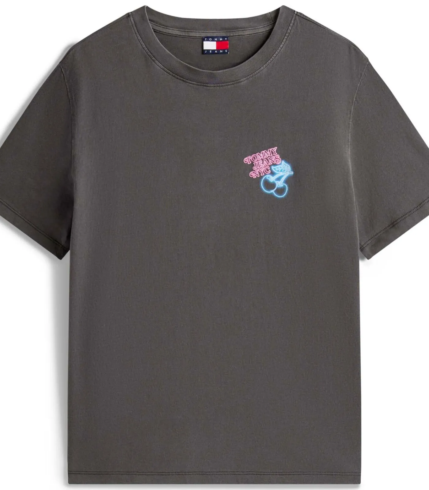 Tommy Jeans Tjw Rlx Neon Ss Tee black Clearance