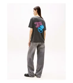 Tommy Jeans Tjw Rlx Neon Ss Tee black Clearance