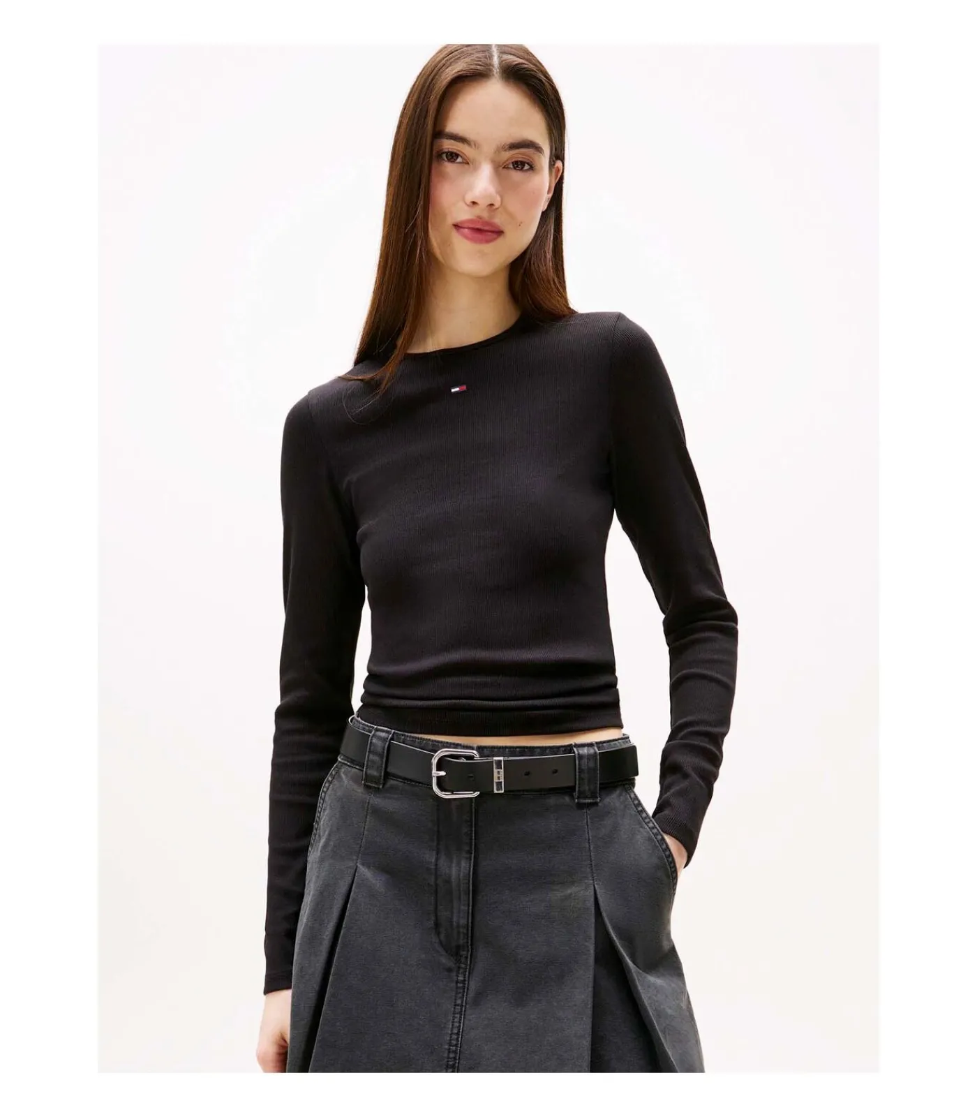 Tommy Jeans Tjw Slim Essential R black Sale