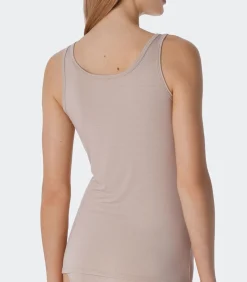 SCHIESSER topje 2 pack modal essentials tank tops sand beige