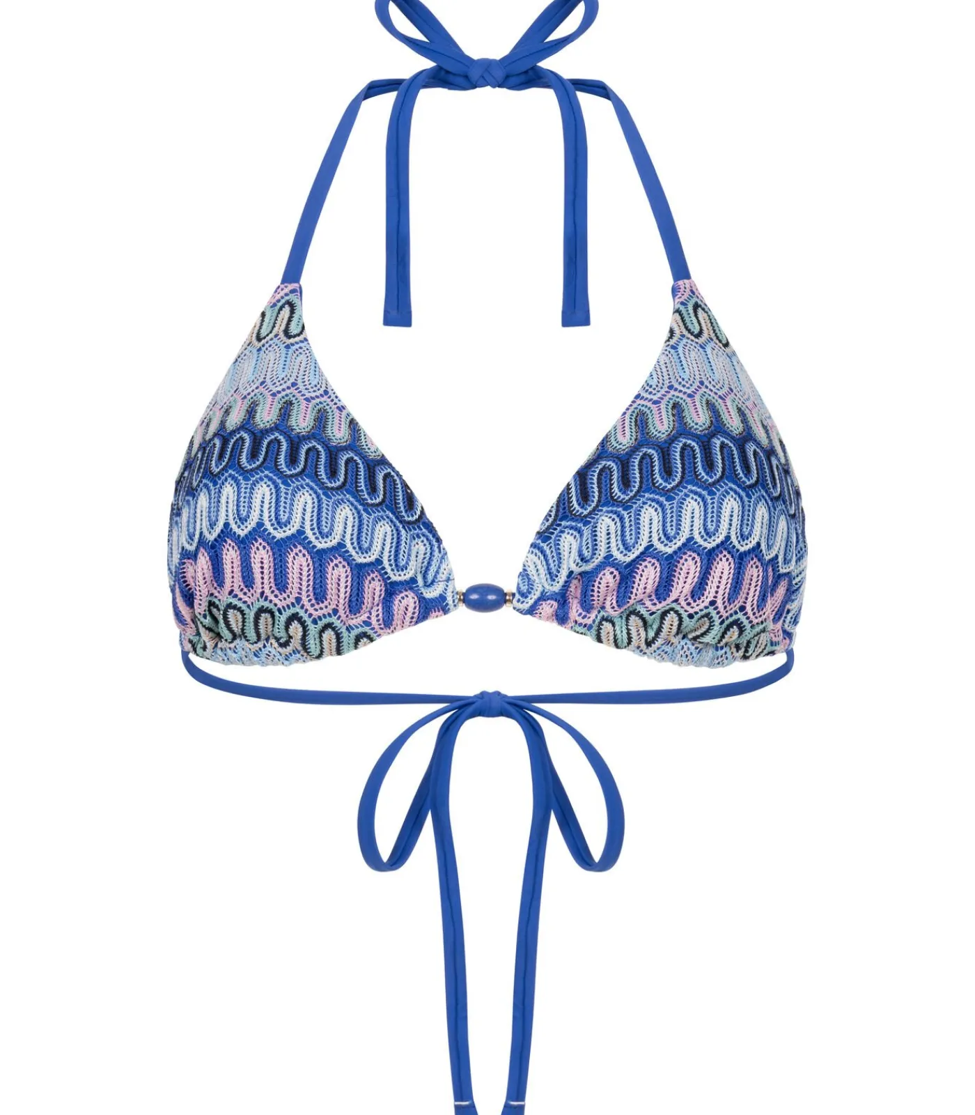 Hunkemöller Triangel bikinitop Cali blue Discount