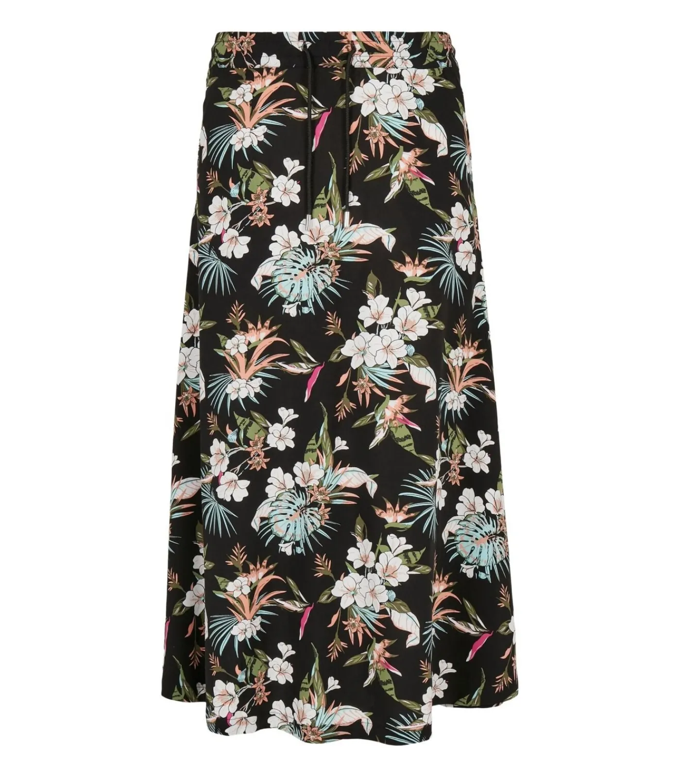 Urban Classics TROPICAL - Rok - Zwart black Online