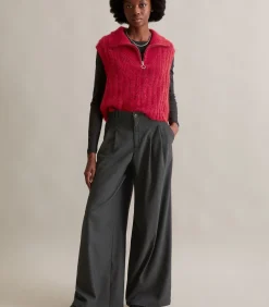 Marc O’Polo DENIM Troyer trui relaxed red
