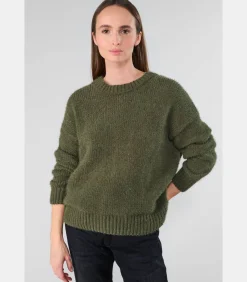 Le Temps des Cerises Trui DAISY green Clearance
