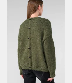 Le Temps des Cerises Trui DAISY green Clearance