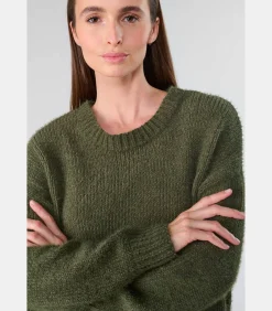 Le Temps des Cerises Trui DAISY green Clearance