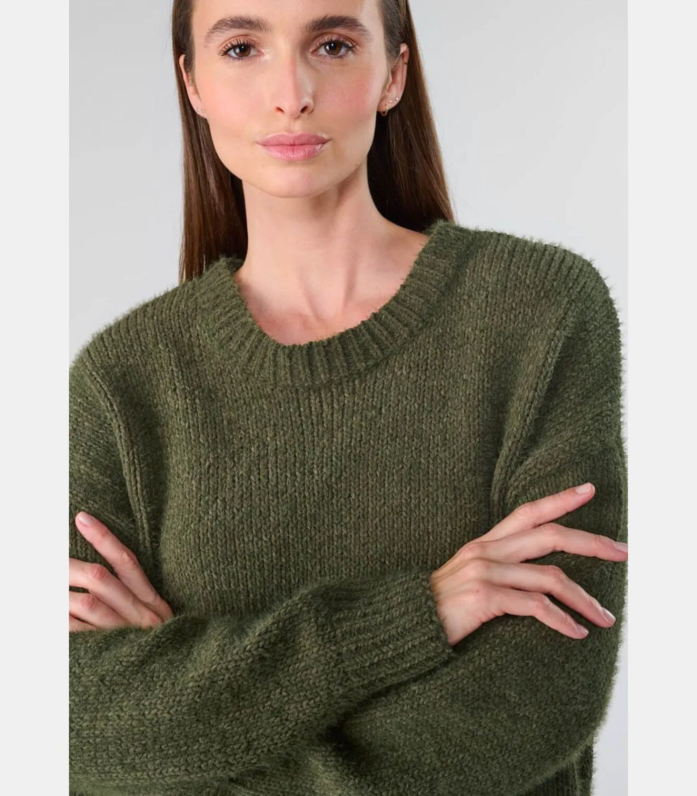 Le Temps des Cerises Trui DAISY green Clearance
