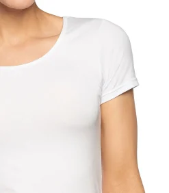 Bamboo basics T-shirt KATE Verpakking van 4 black/white