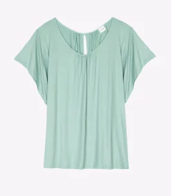 LE CHAT T-shirt RAMATUELLE 930 viscose green Outlet