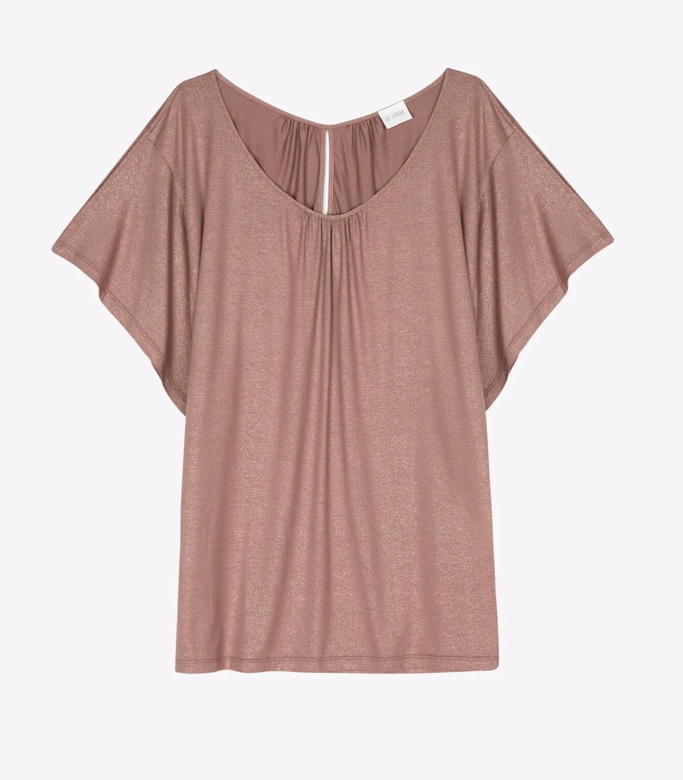 LE CHAT T-shirt RAMATUELLE 930 viscose brown Sale