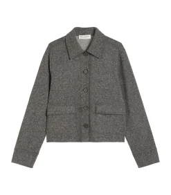 Marc O'Polo Tweed jersey jas regular darkGrey Best