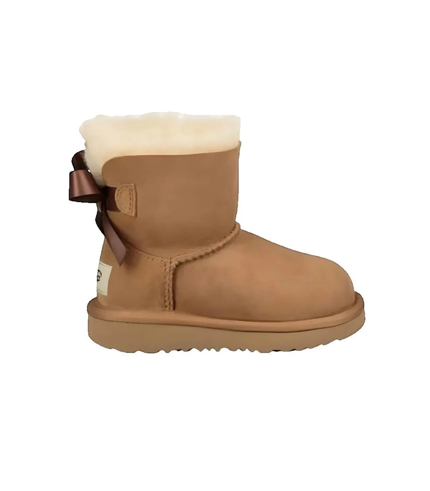 UGG Bailey Bow II laarzen bruin van suède brown New