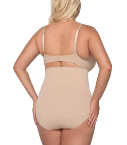 LUNA Ultra hoge taille slip SCULPT beige Clearance