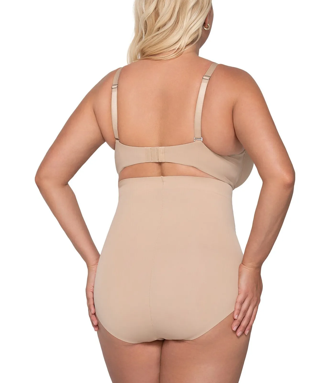 LUNA Ultra hoge taille slip SCULPT beige Clearance