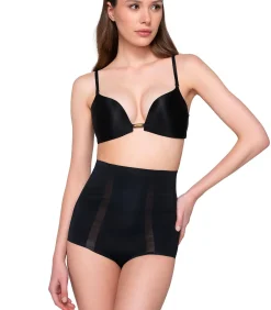 LUNA Ultra hoge taille slip SCULPT black Best