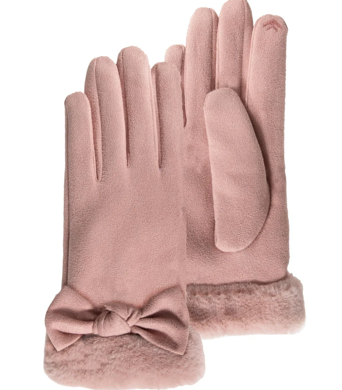ISOTONER Ultra Warme Vrouwenhandschoenen Tactiel Roze pink