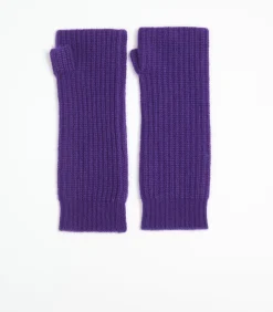 Studio Cashmere8 UNI 8 Wanten 4 laags - 100% kasjmier violet