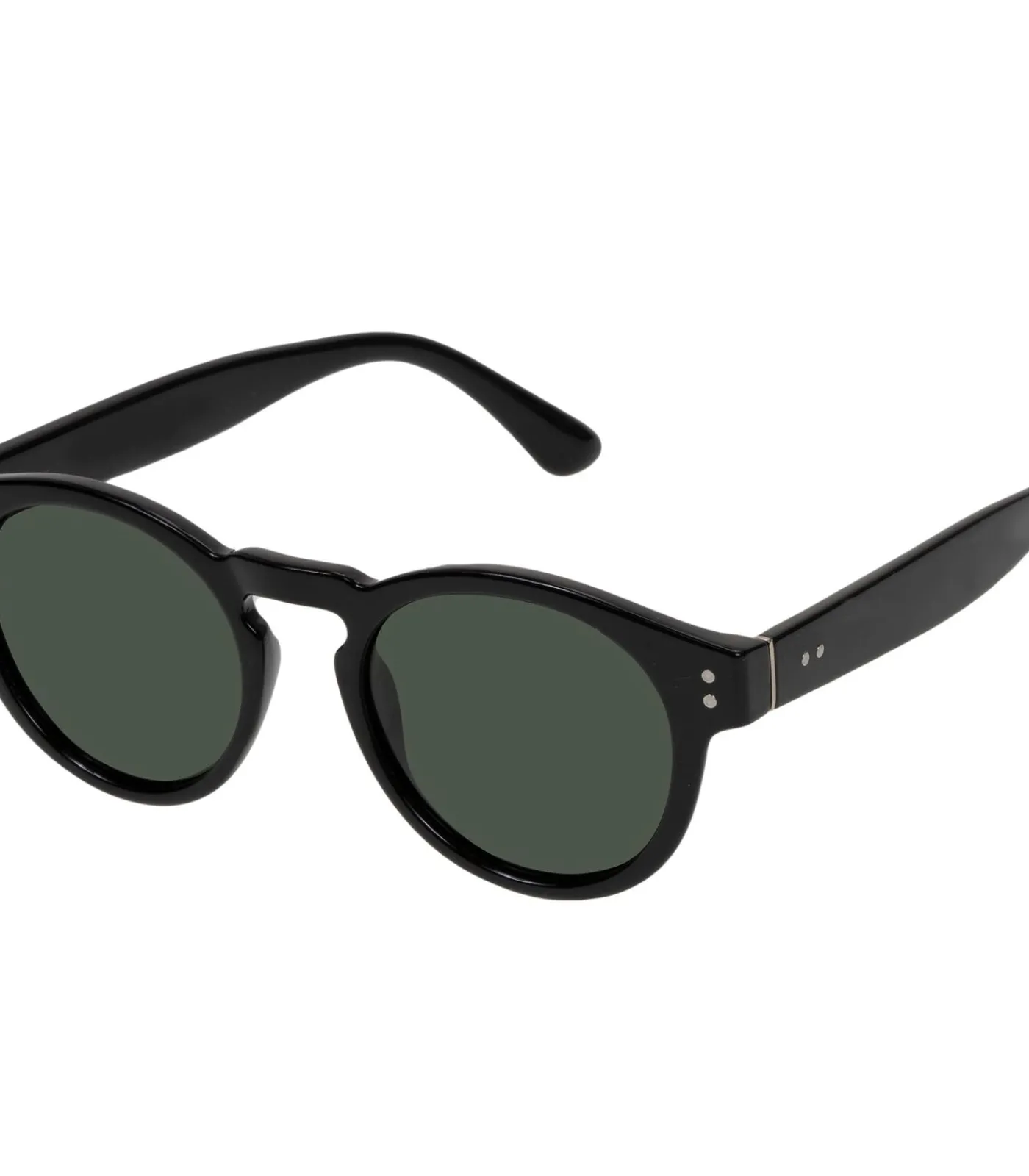 ISOTONER Unisex ronde zonnebril Zwart black