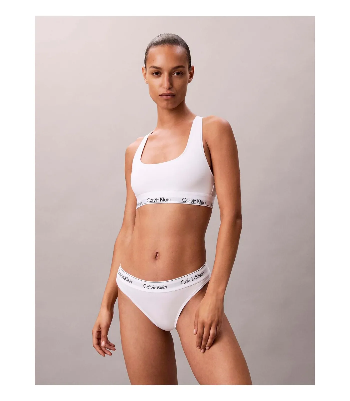Calvin Klein Unlined Bralette white Online