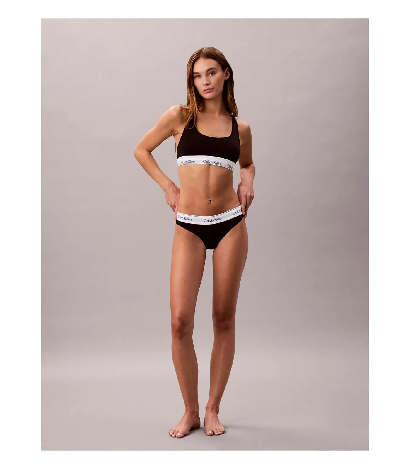 Calvin Klein Unlined Bralette black New