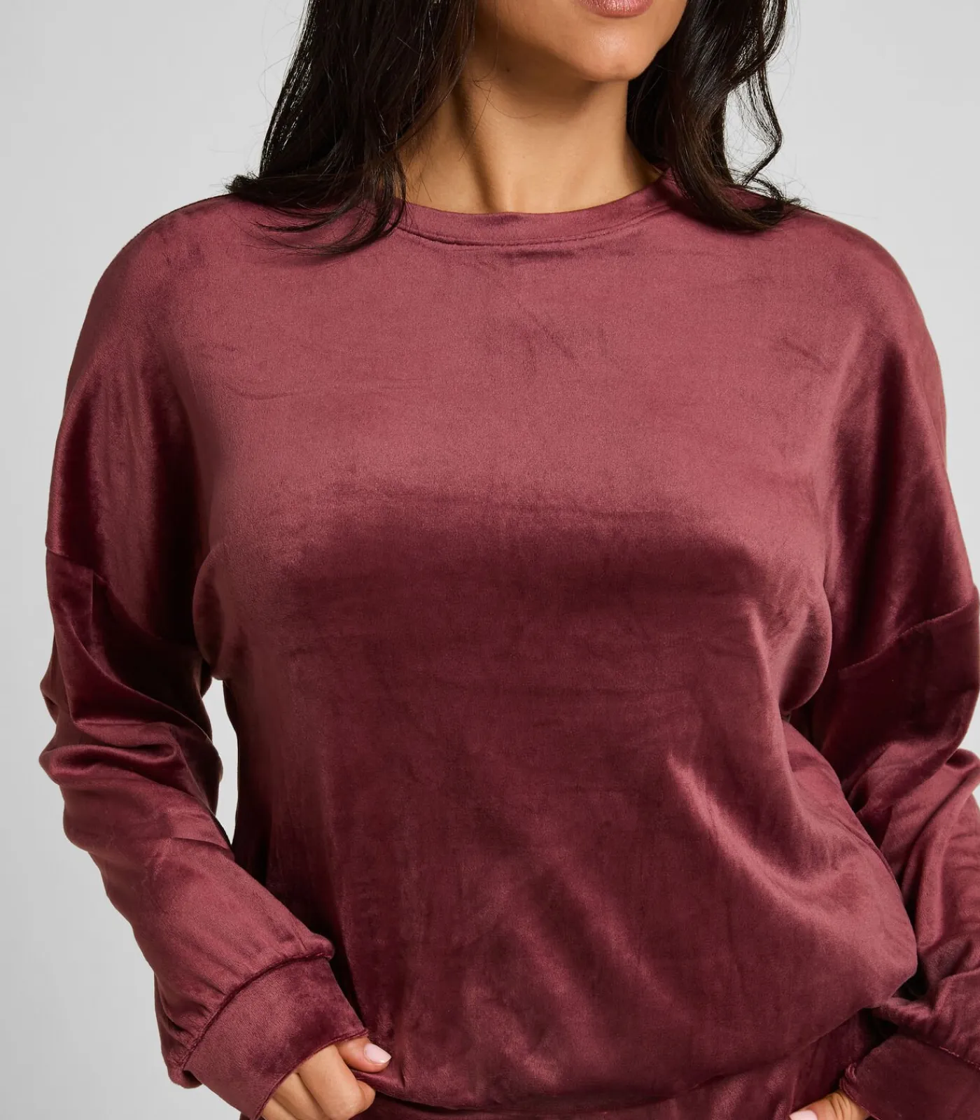 Hunkemöller Velours Top red Best
