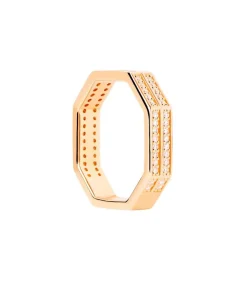 PDPAOLA Verguld zilveren ring Olympia gold Sale
